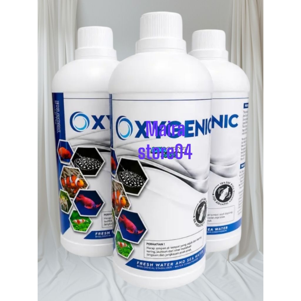 Oxygenic Probiotik 1liter Bakteri Fotosintesis Untuk Kolam aquarium Aquascape Meningkatkan  Kualitas