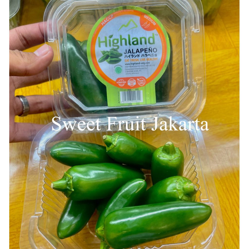 Highland Jalapeno Fresh / Cabe Jalapeno Super / Pack