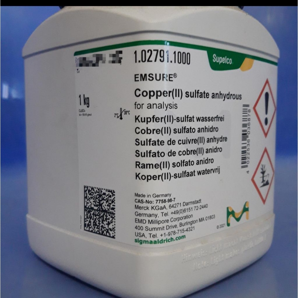 coper sulfat / Tembaga (II) Sulfat / CuSO4