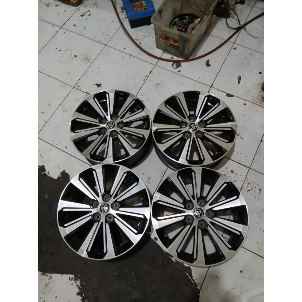 velg mobil bekas copotan std new avanza veloz ring 16 lubang 5x100