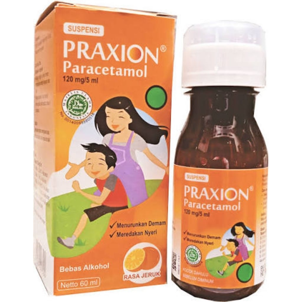 PRAXION paracetamol anak botol