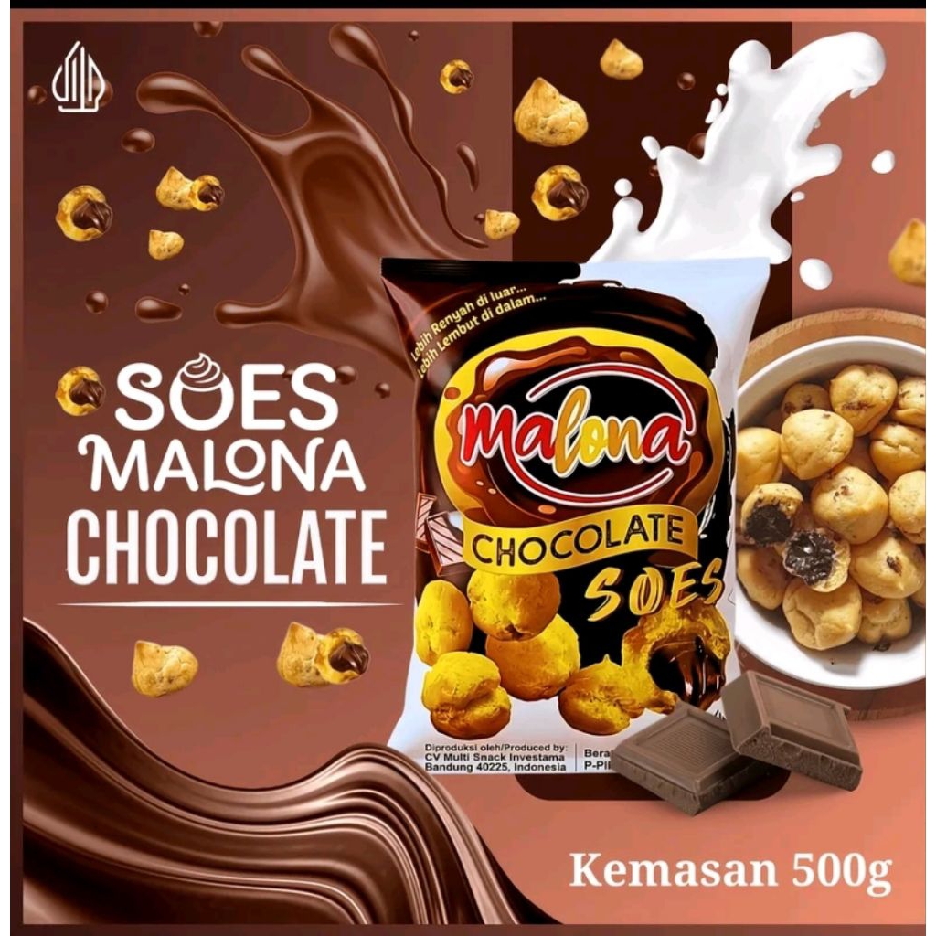 My_Genz Halal Soes Coklat Cokelat/Strawberry / Mix Rasa/Halal Kue Suskering Isi Soes Coklat Lumer