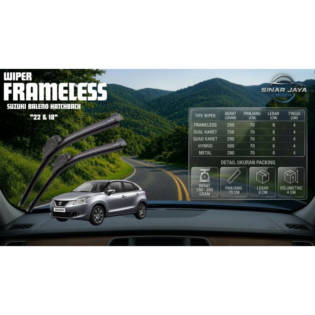 wiper Suzuki Baleno Hatchback