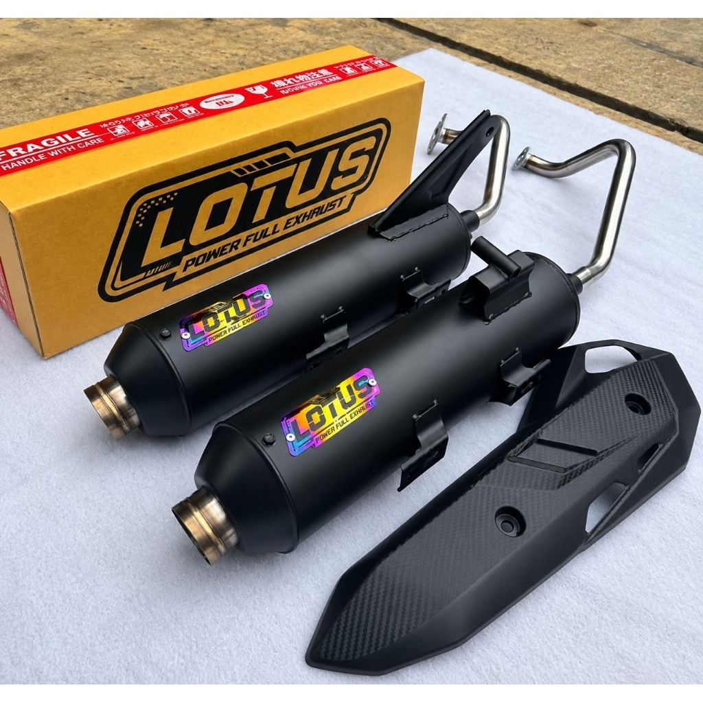 knalpot standar racing Lotus all metic beat vario