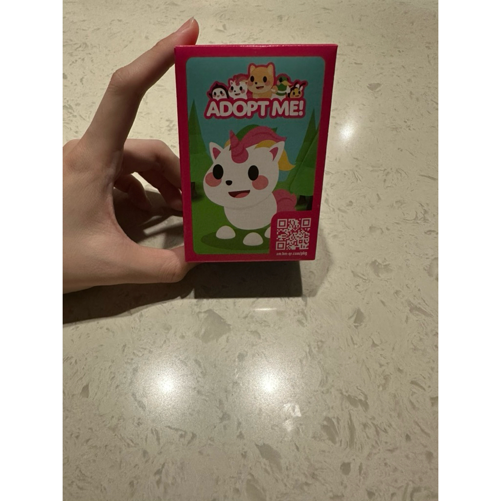 McDonald Happy Meal Adopt Me Unicorn