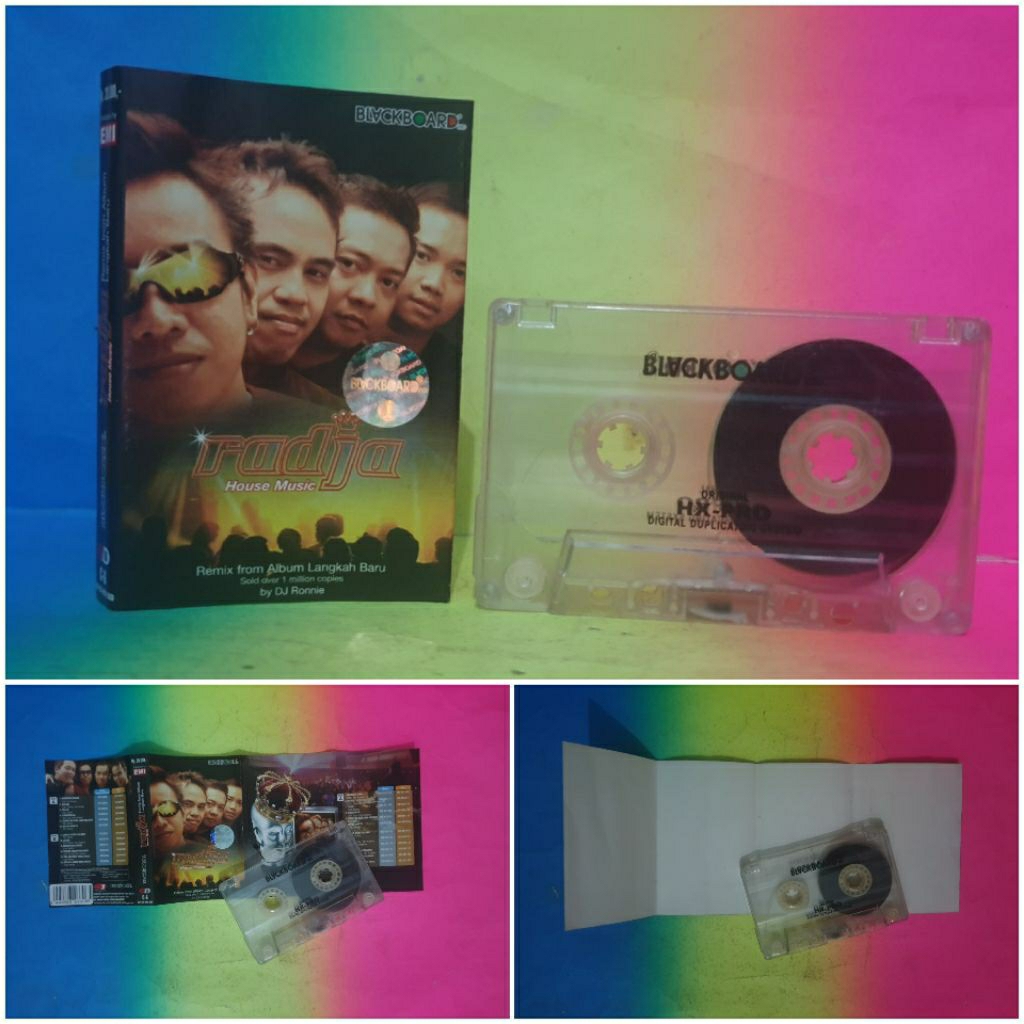 kaset RADJA house music BAGUS murah LANGKA