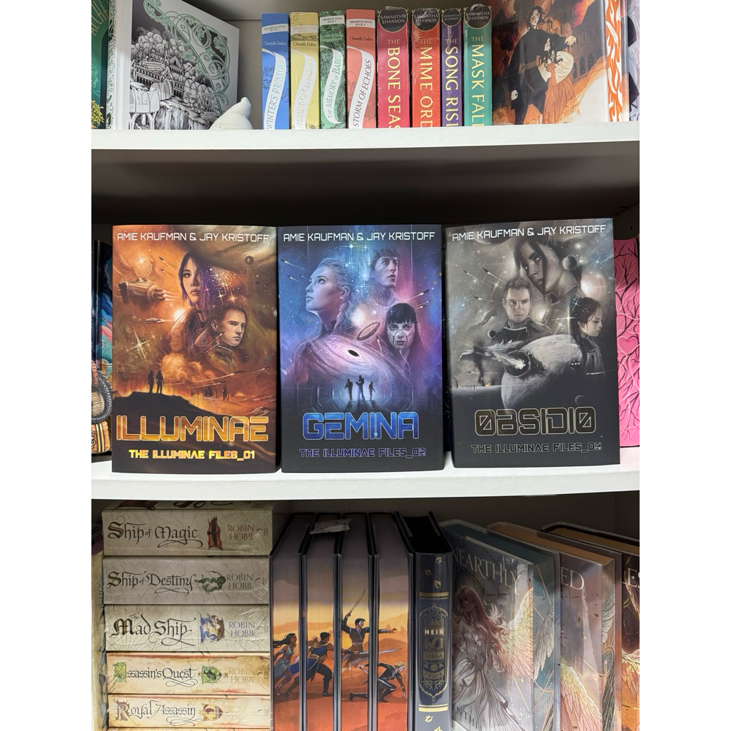 [Ready] The Illuminae Files (Illuminae, Gemina, Obsidio) by Amie Kaufman & Jay Kristoff