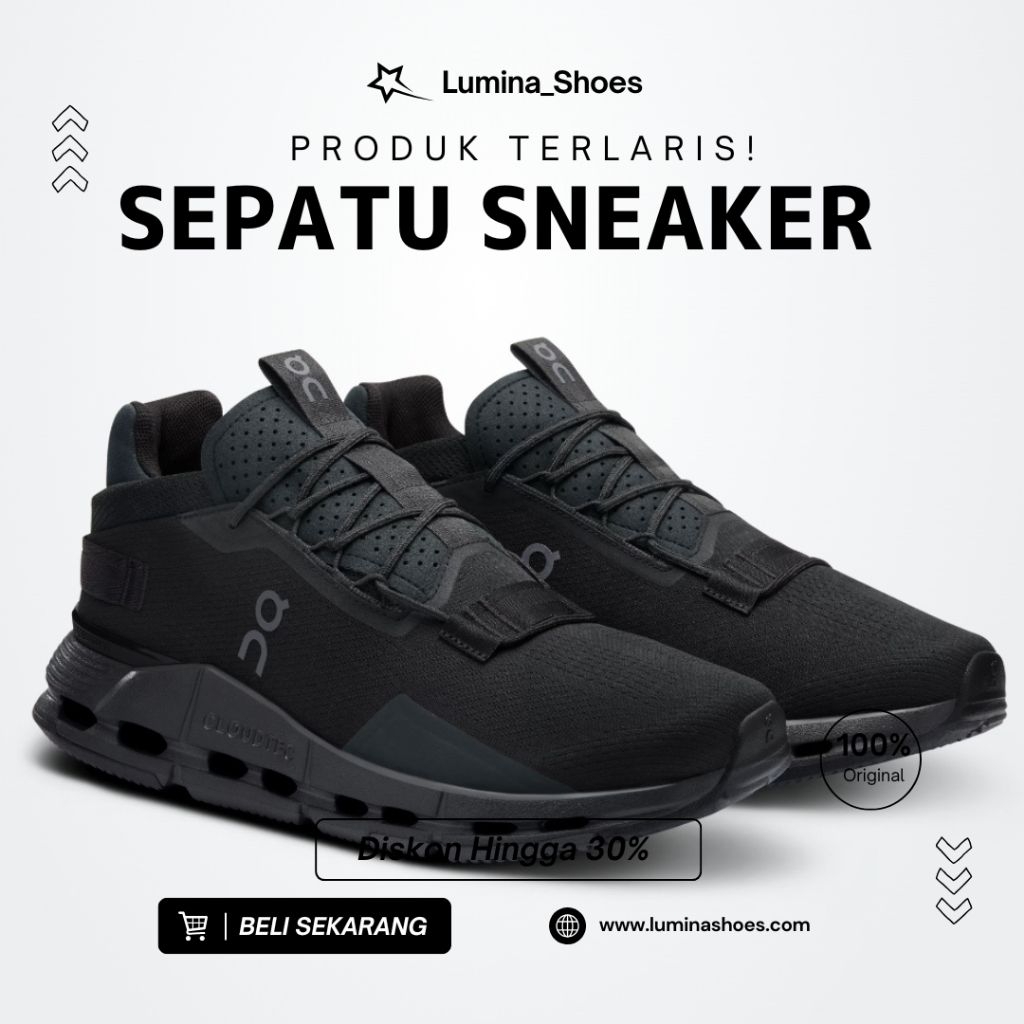 on cloudnova 2 All Black