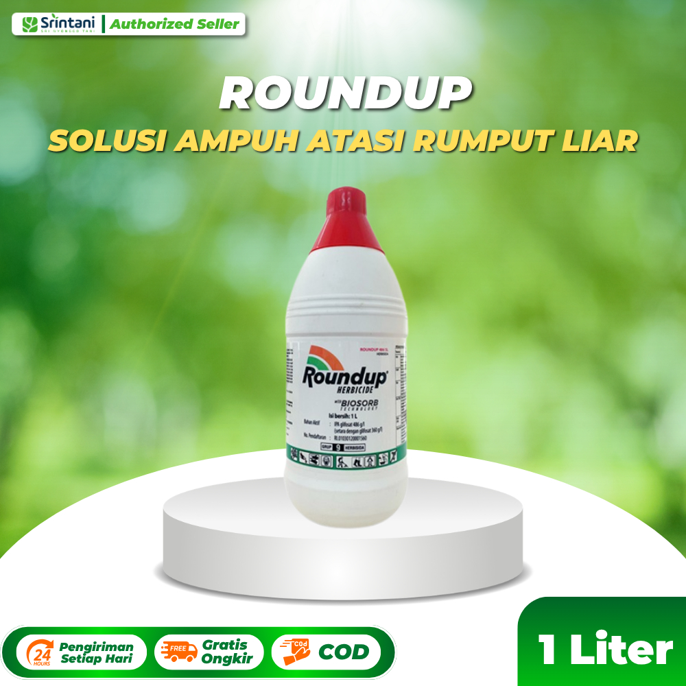 Roundup Herbisida Solusi Ampuh Atasi Rumput Liar 1 Liter