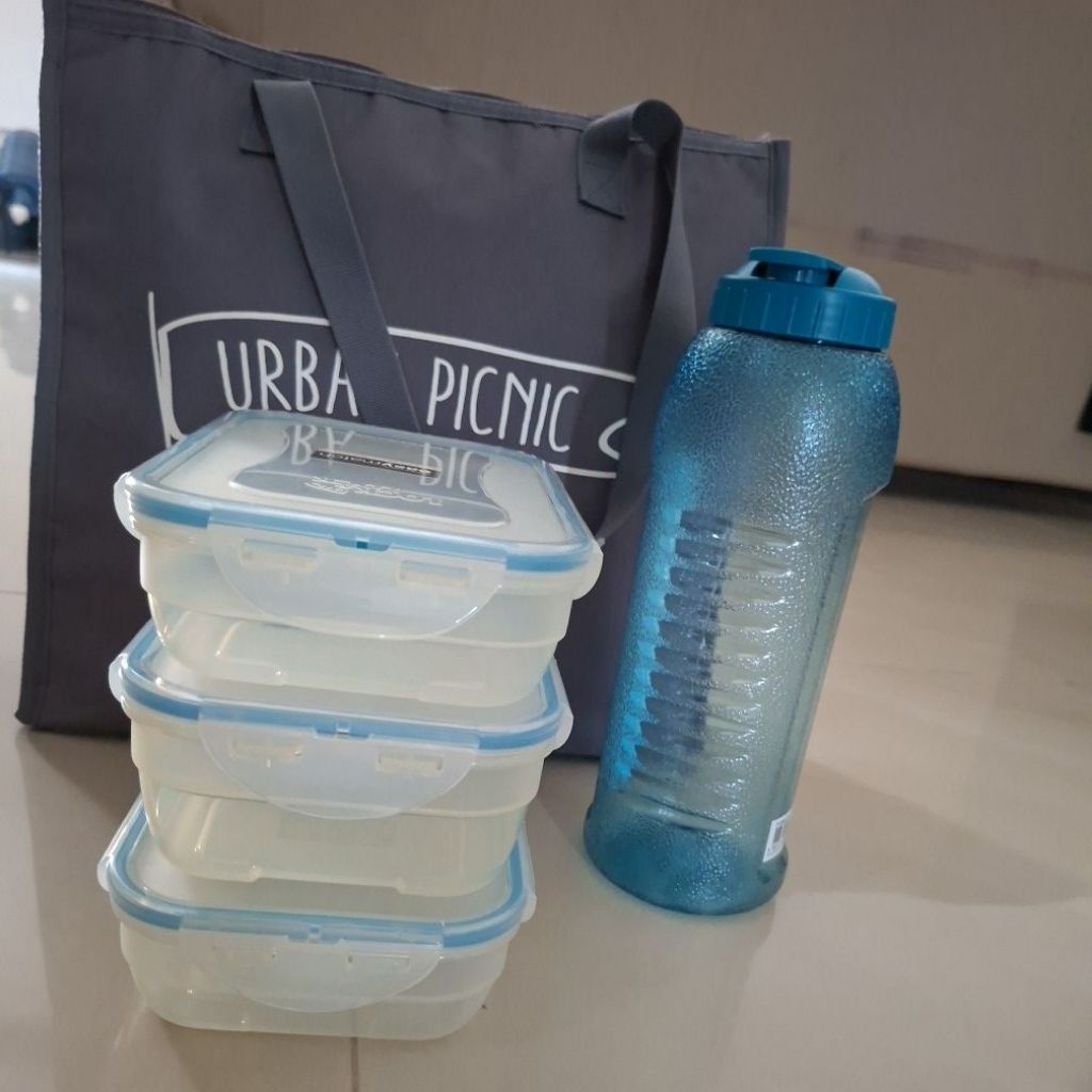 set lock and lock,thermal bag