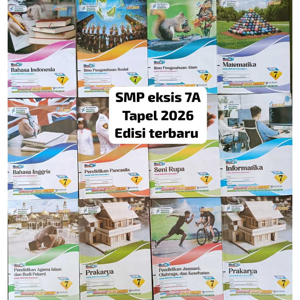 LKS SMP EKSIS KELAS 7 SEMESTER GANJIL TAPEL 2026-CITRA PUSTAKA-KURMER