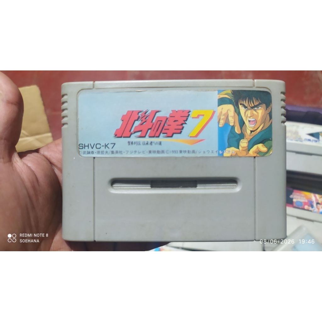 kaset snes first of north Star 7