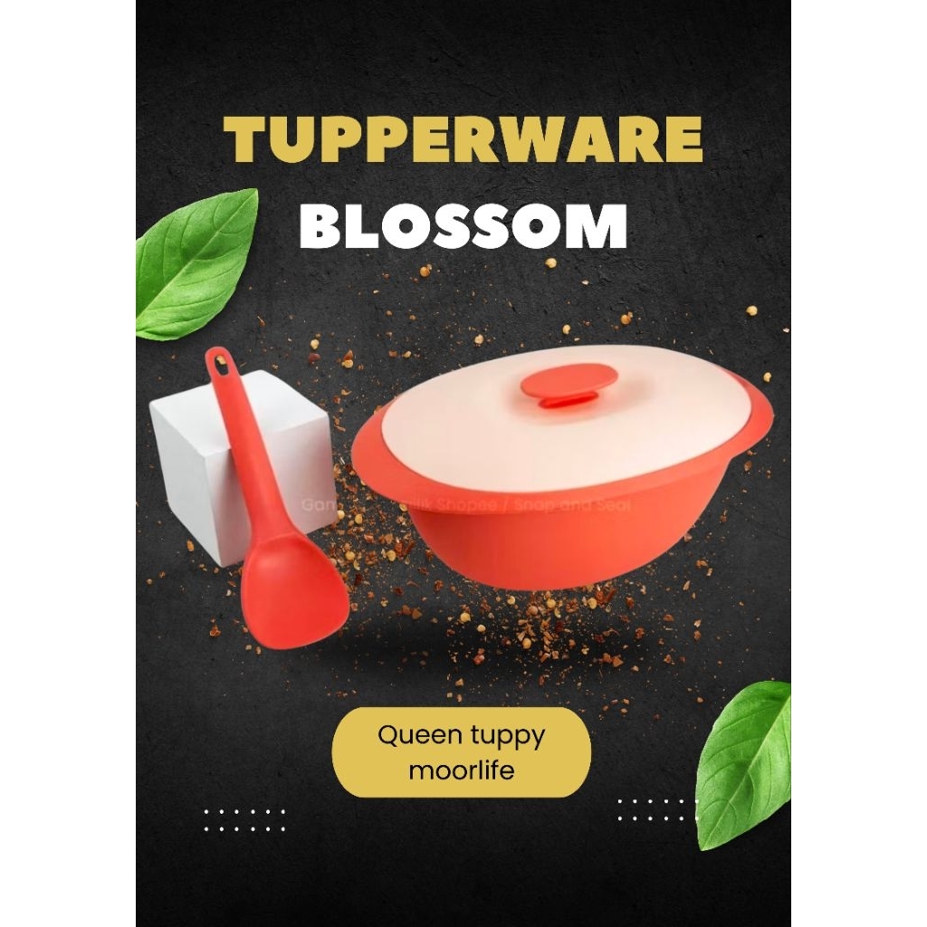 ORIGINAL TUPPERWARE BLOSSOM ECER/SATUAN