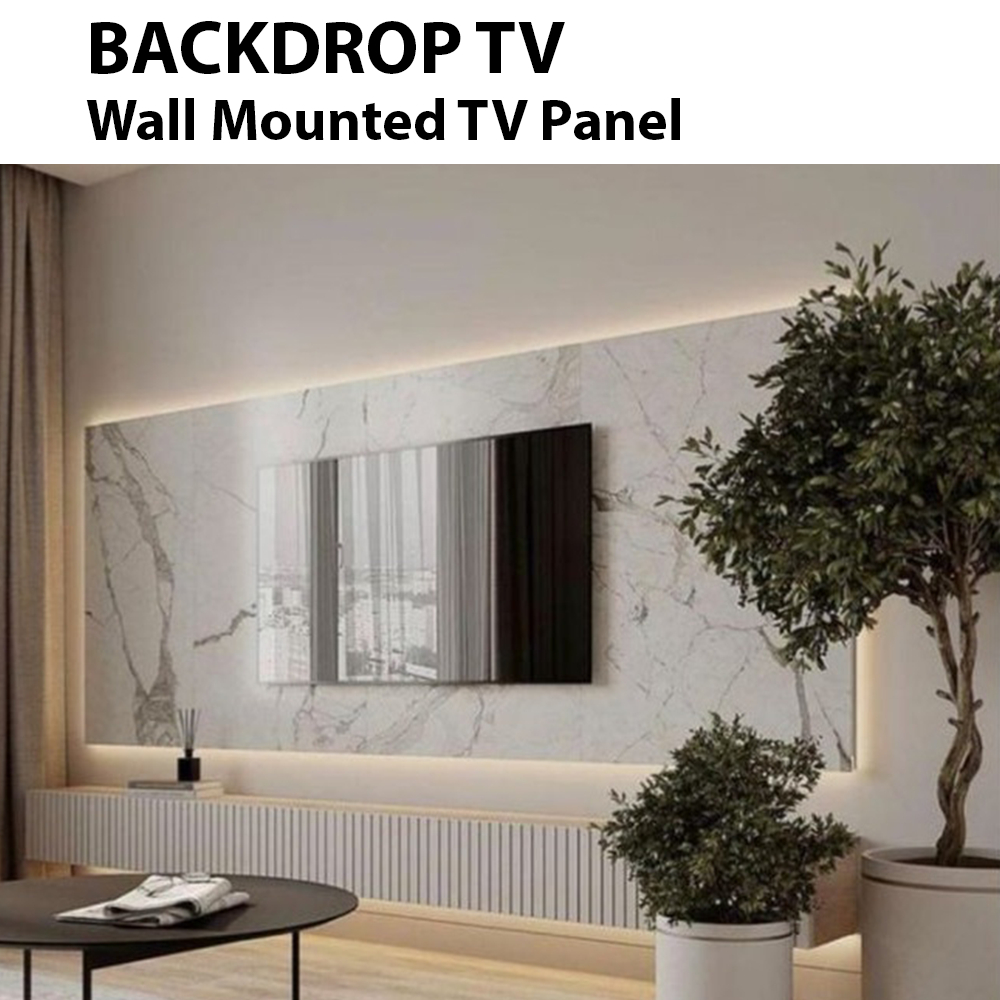 Backdrop TV - Custom HPL Backdrop TV