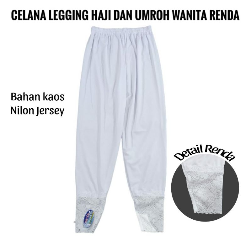Androk Celana Renda | Androk Haji | Legging Renda Kulot