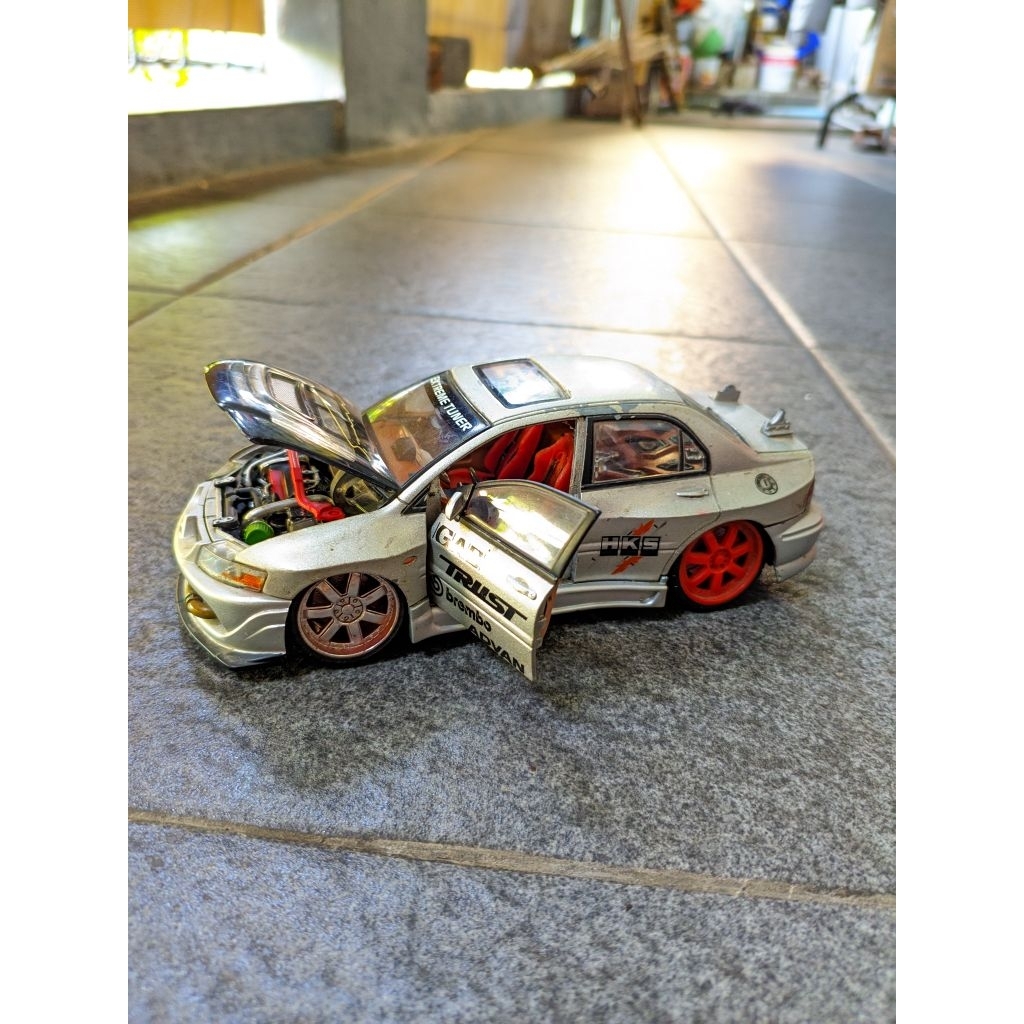 kentoys 1/24 mitsulance evo viii minus