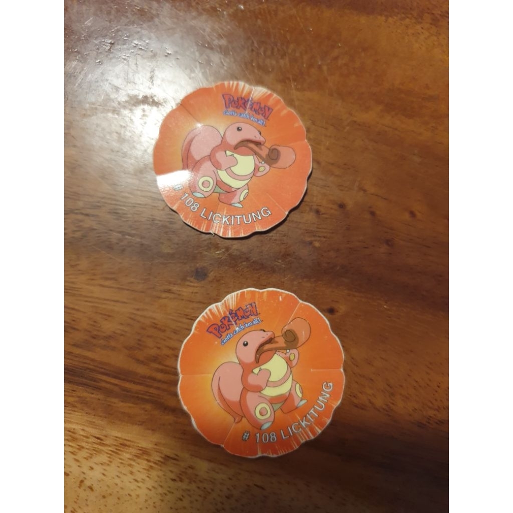 Tazos Smash Pokemon Lickitung