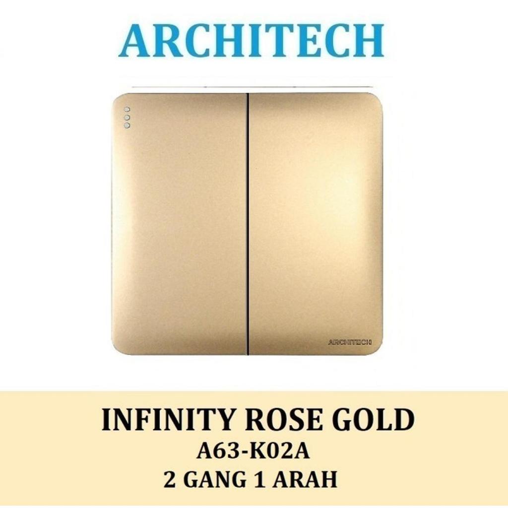 SAKLAR SERI GOLD / SAKLAR ARCHITECH INFINITY / SAKLAR LAMPU / SAKLAR EMAS