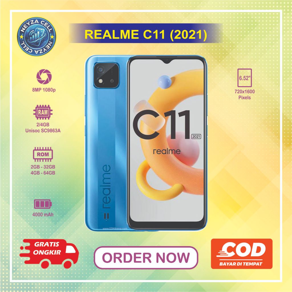 HP REALME C11 Second (2021) Normal Second Siap Pakai Ram 2/32 Garansi 6 bulan