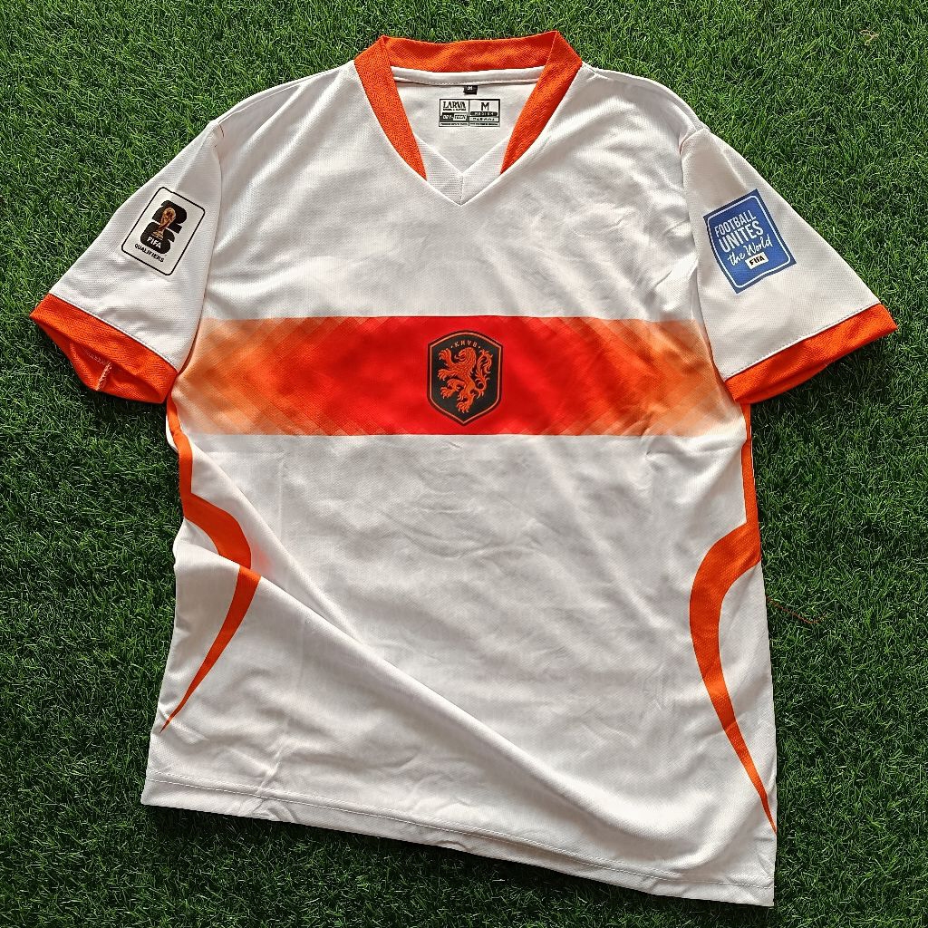 NEW JERSEY TIMNAS BELANDA AWAY 2026 2027 PIALA DUNIA 2026 GRADE ORI