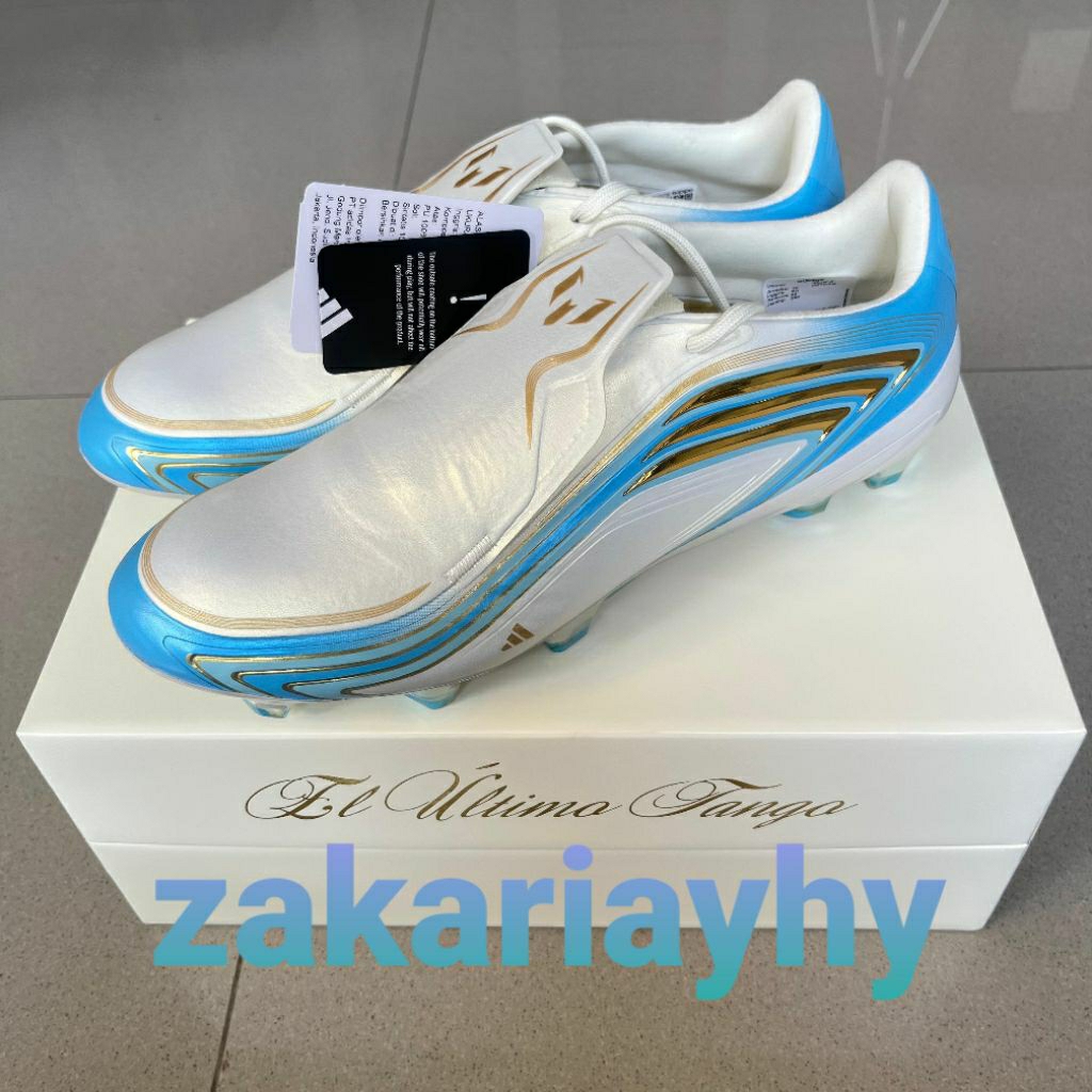 Adidas F50 Messi Tunit FG ELITE El Ultimo Tango Original Sepatu Bola Sepatu Mini Soccer
