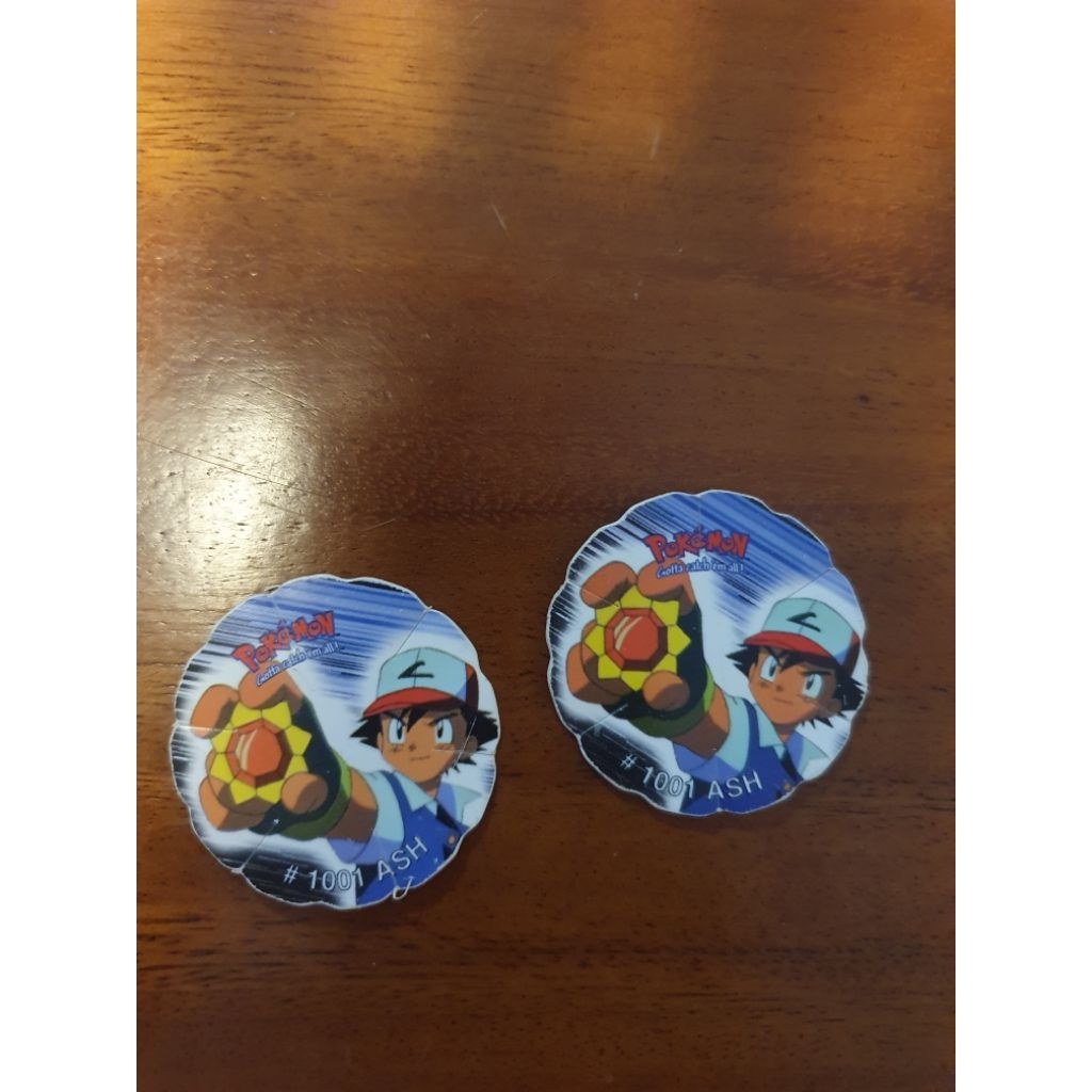 Tazos Smash Pokemon Ash