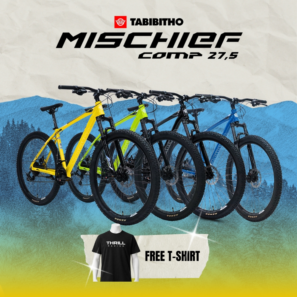 SEPEDA GUNUNG 27.5 MTB TABIBITHO MISCHIEF COMP - FRAME ALLOY