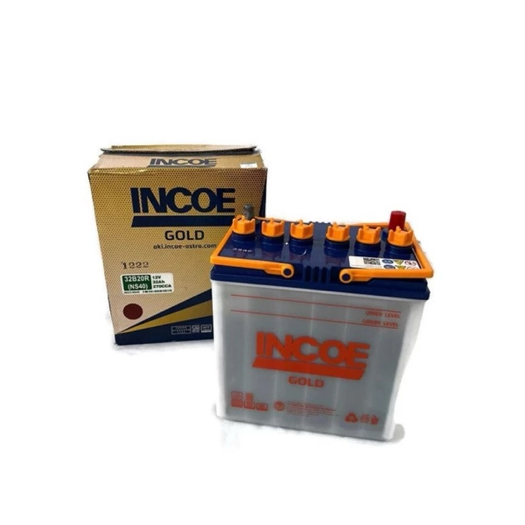 AKI INCOE GOLD NS40 / NS40L ORIGINAL PRODUK 100% Siap pakai