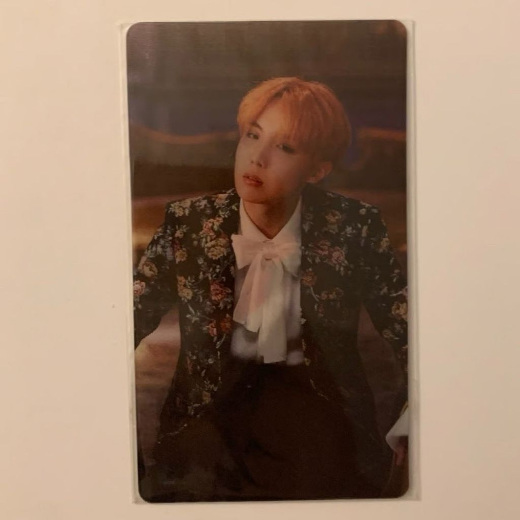 bts jhope wings concept book wcb lenticular official