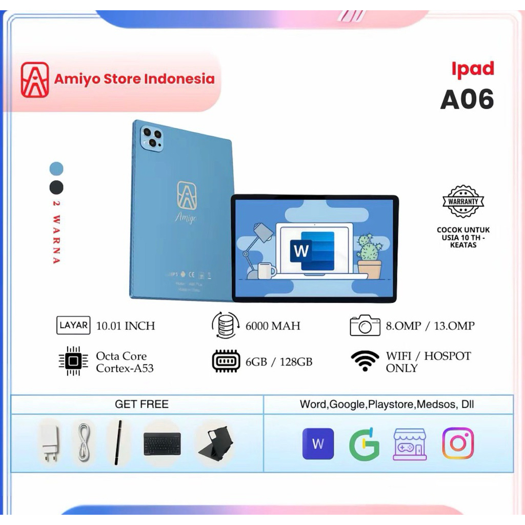 amiyo A06 Tablet