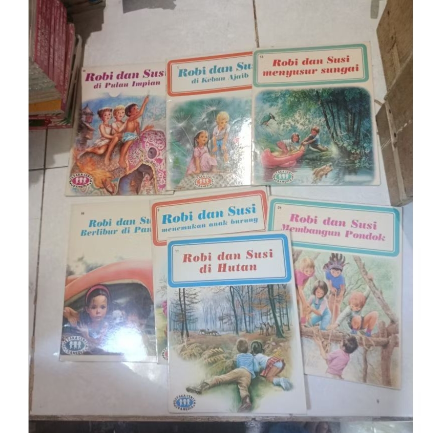 buku cerita robi dan susi pustaka cerita