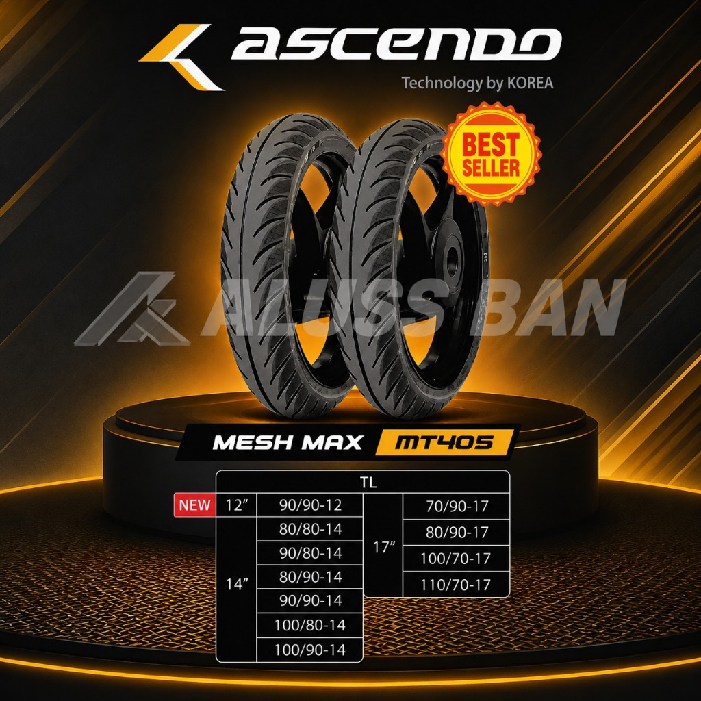 BAN ASCENDO ORIGINAL MESH MAX MT405 | BAN MOTOR ASCENDO