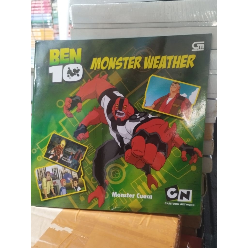 BUKU CERITA ANAK BEN 10 MONSTER WEATHER