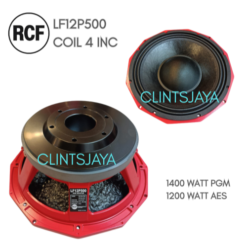 Speaker Komponen RCF LF12P500 LF 12P500 LF12 P500 Speaker komponen 12 inc