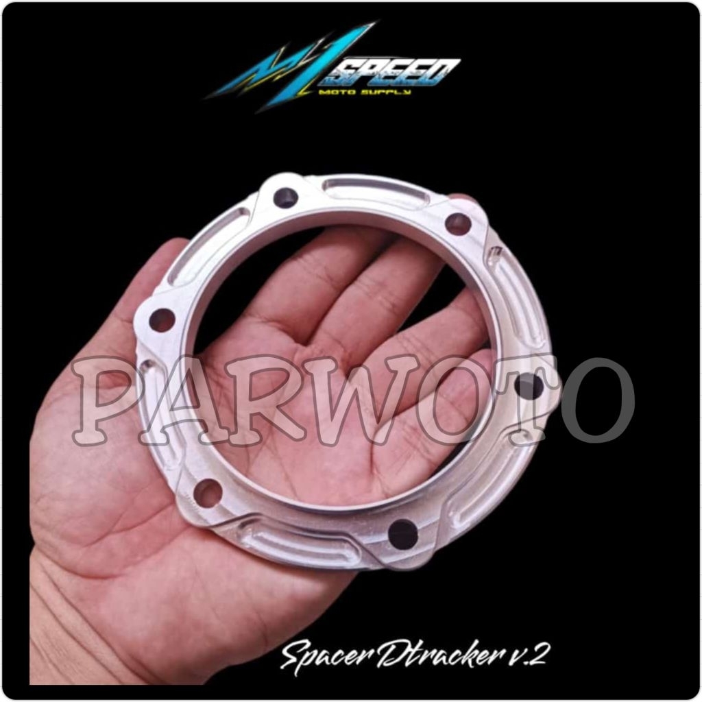 Spacer Adapter Adaptor Plendes Piringan Cakram Untuk Tromol Depan KLX Dtracker Ori - Original CNC