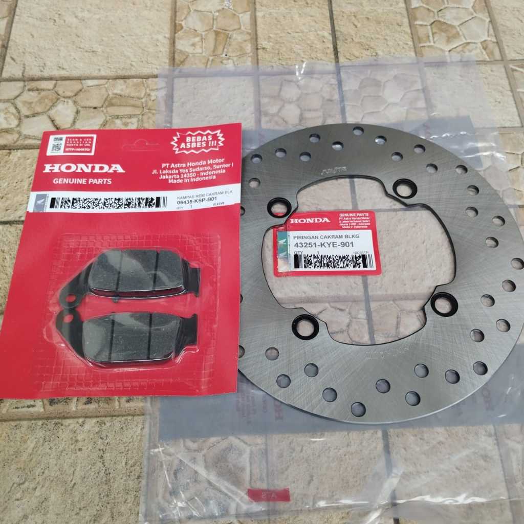 PAKET PIRINGAN BELAKANG MEGAPRO NEW MEGAPRO MONO CB150R (KYE)