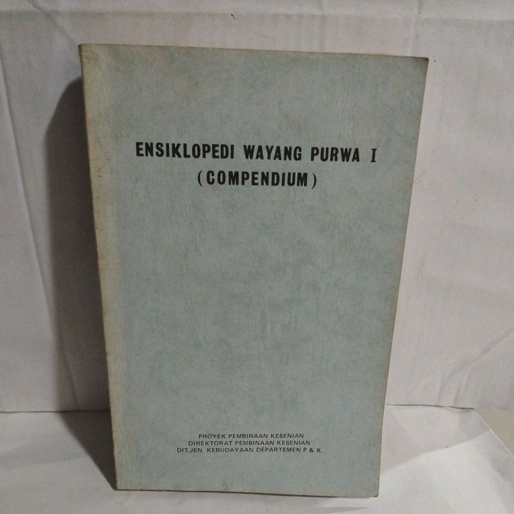 Buku ENSIKLOPEDI WAYANG PURWA I (COMPENDIUM)
