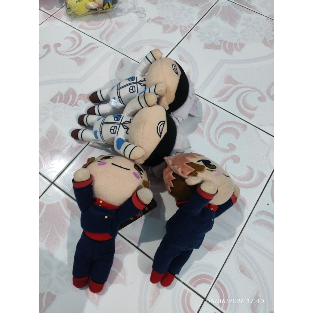 Harga Satuan Plushie Nesoberi Yuji Itadori Gojo Satoru Ori