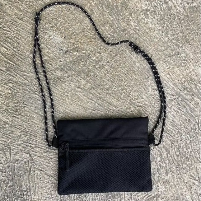 Sling Bag Skena Pria Wanita Tali Reflektor,Tas Selempang Kalcer Tali Menyala