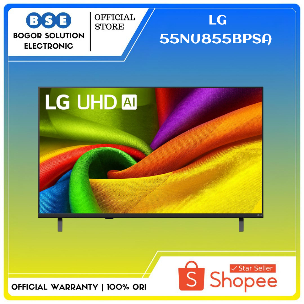 LG 55NU855BPSA Smart TV 4K UHD AI 55 NU855BPSA LG NANO 55 Inci // NU855BPSA