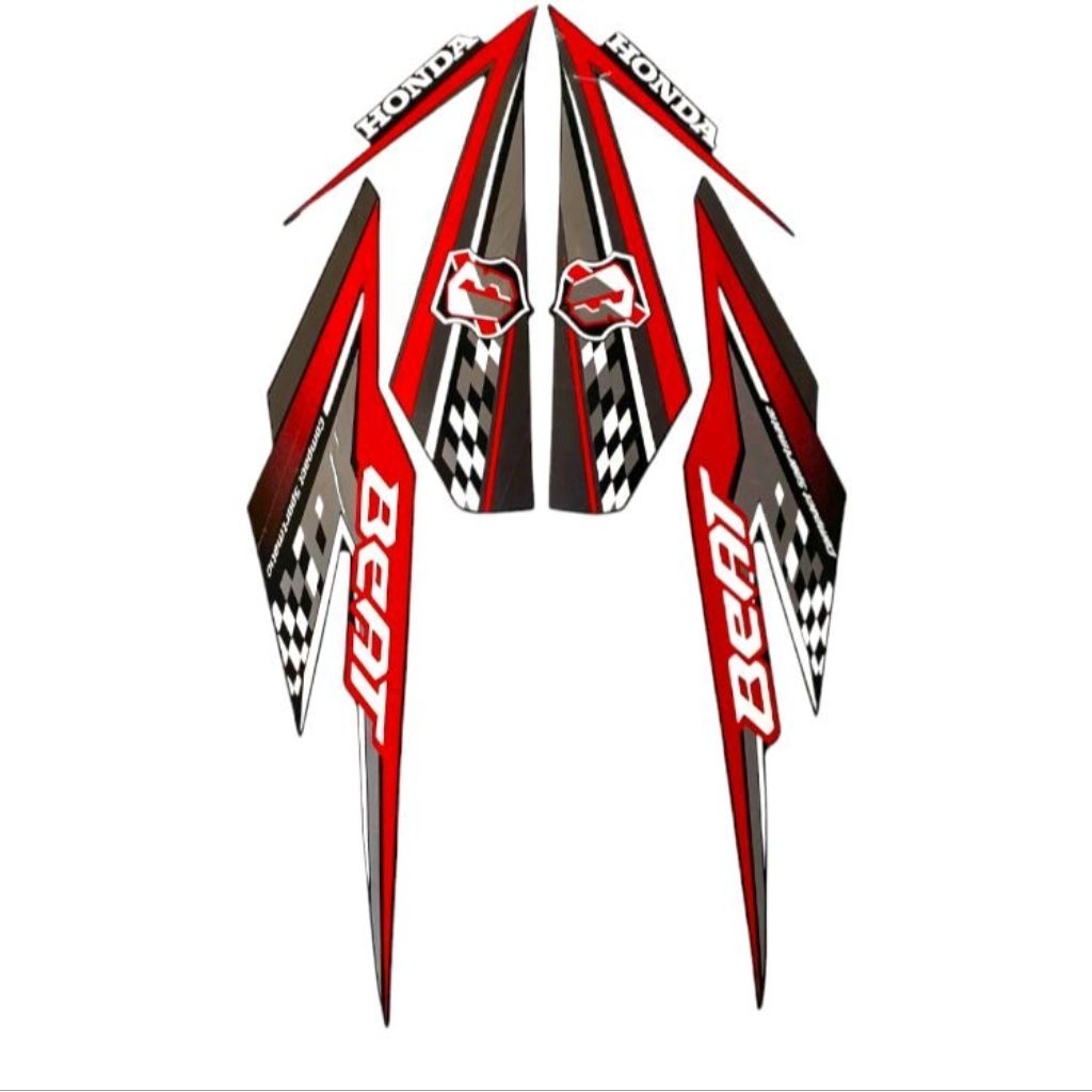 Honda Striping Beat ESP 2019 Desain Elgan Untuk Modifikasi Motor Anda