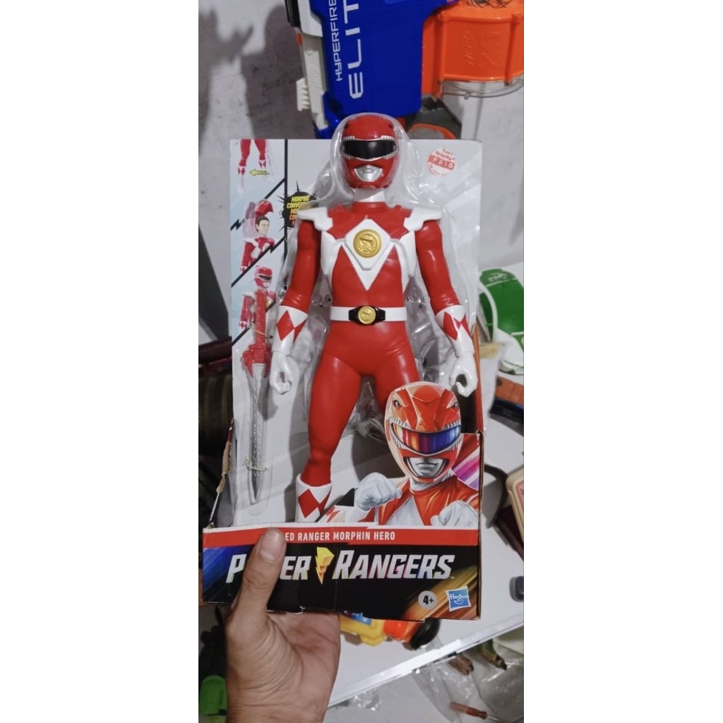 Action Figure Power Ranger Red Hasbro Original