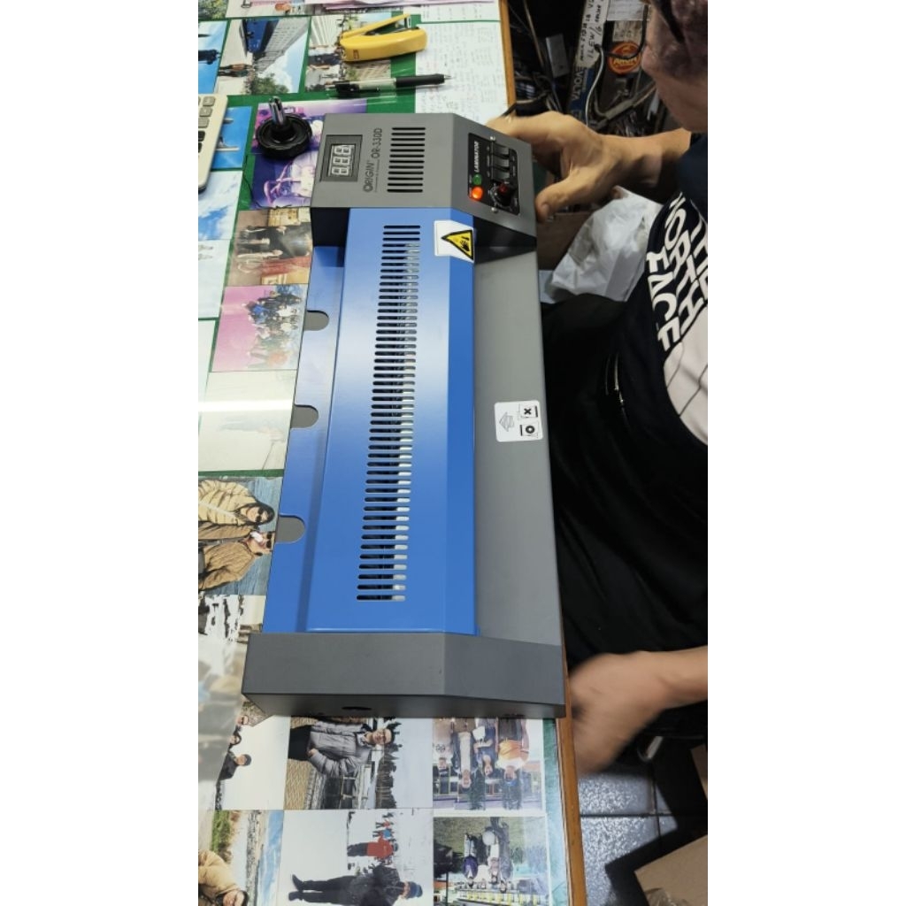 mesin laminating A3 merek origin