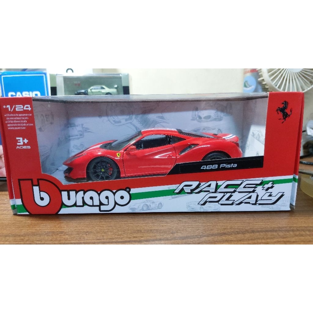 Bburago Ferrari 488 Pista 1:24