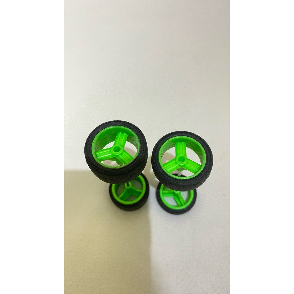 Tamiya Velg Large 3 Spoke Green