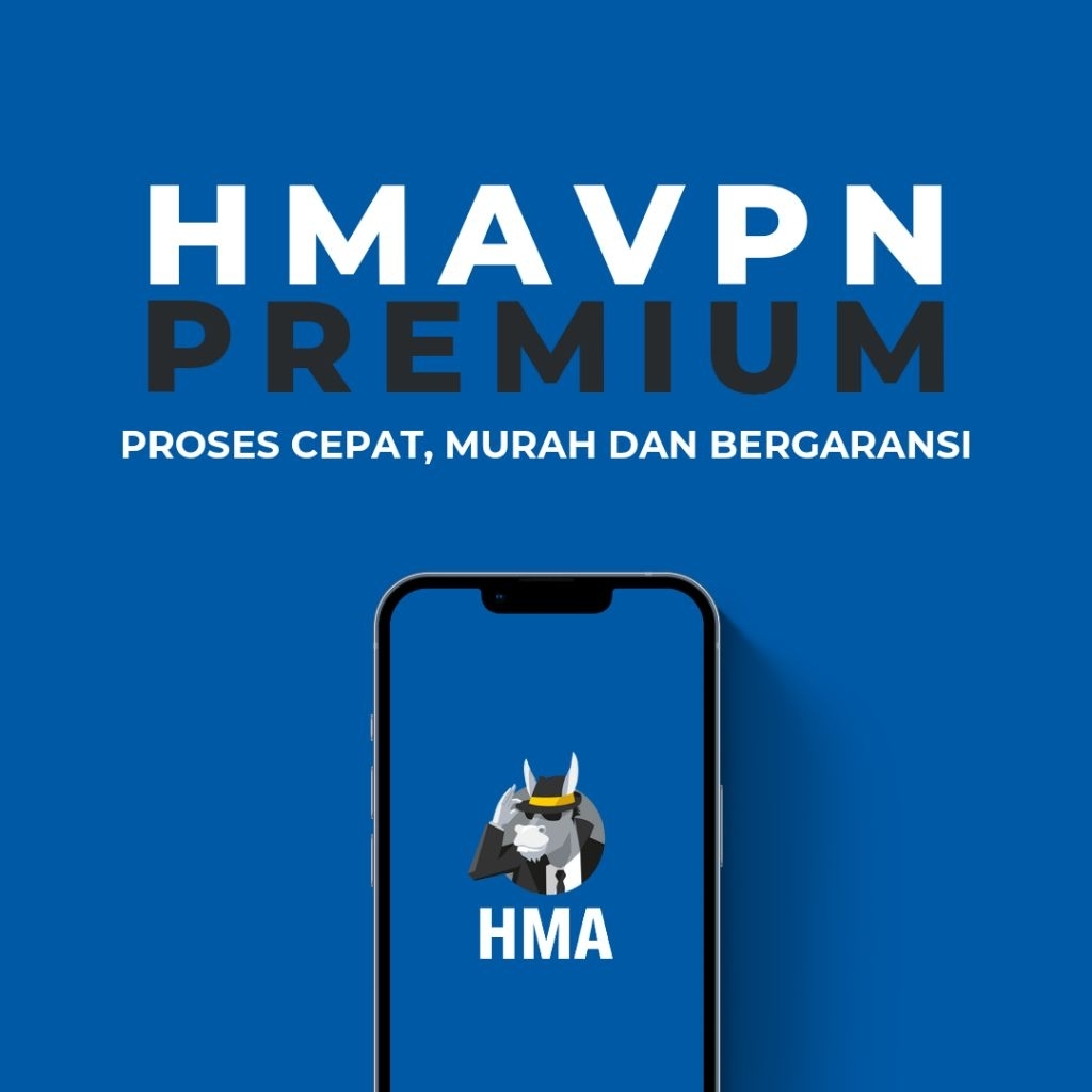 [HEMATT] Akun HMA VPN Privat 1 Bulan I Premium Global Server Access I Murah BerGaransi