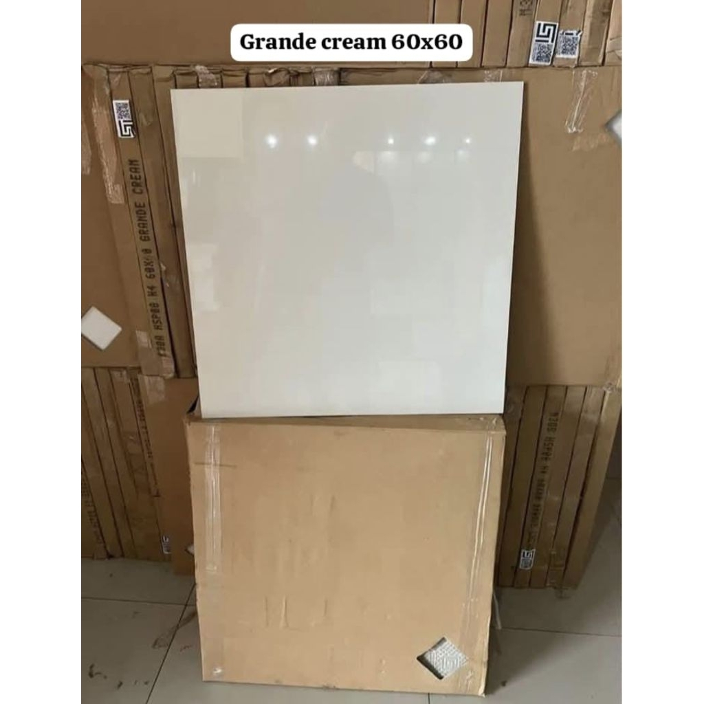 Granit Lantai 60x60 Grande Crem
