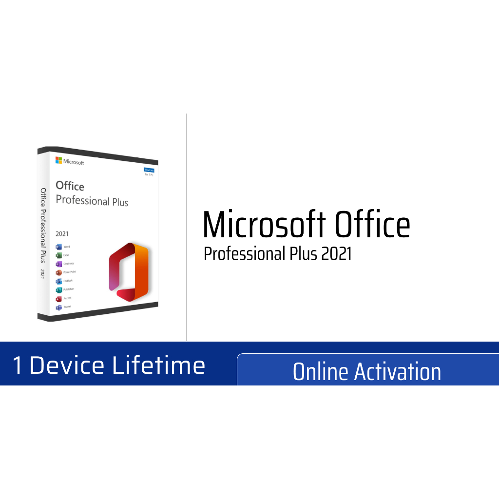 Microsoft Office 2021 Lisensi Permanen Original