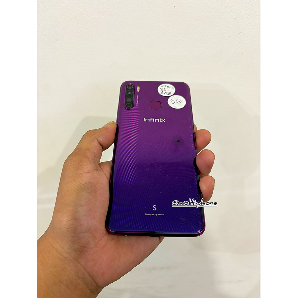 INFINIX S5 6/128 ORIGINAL 4G LTE HANDPHONE ANDROID SECOND MURAH