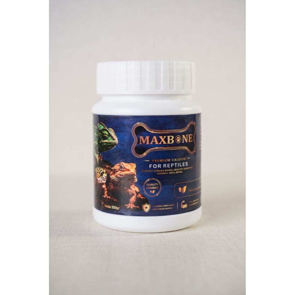 Kalsium multivitamin hewan peliharaan reptil gecko bunglon corn snake bearded dragon kura-kura suple